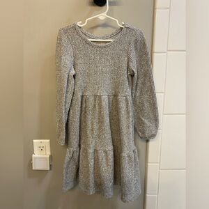 Cat & Jack Cozy Gray Knit Dress / Size 5T / VGUC